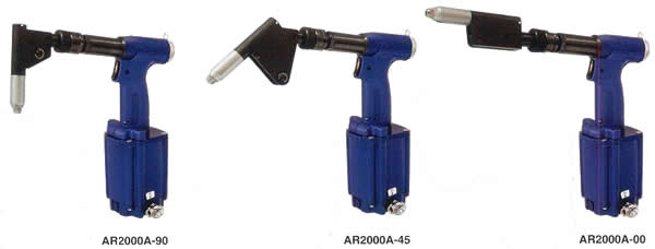 LOBSTER蝦牌彎頭氣動鉚釘槍AR2000A-90,AR2000A-45,AR2000A-00